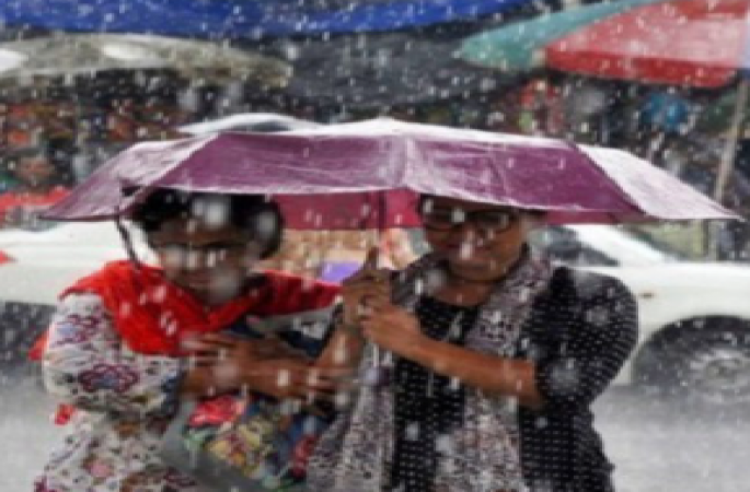 আবহাওয়া পূর্বাভাস একটানা ৩ দিন বজ্রসহ বৃষ্টিপাত হবে  